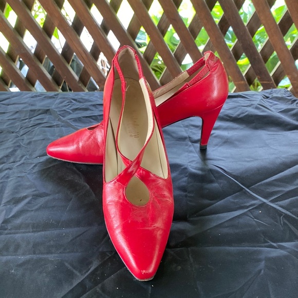 Red heels made in Spain gracia ingeldews - Picture 1 of 4